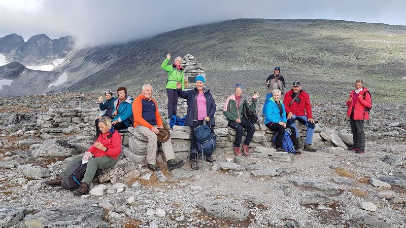 P� vei mot Sn�hetta